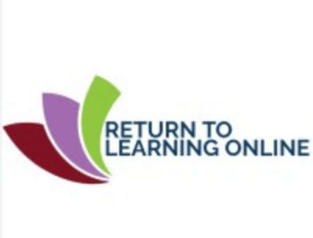 Returning to Learning Online logo