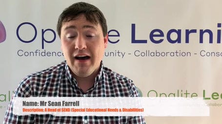 A Head of SEND Mr Sean Farrell video thumbnail